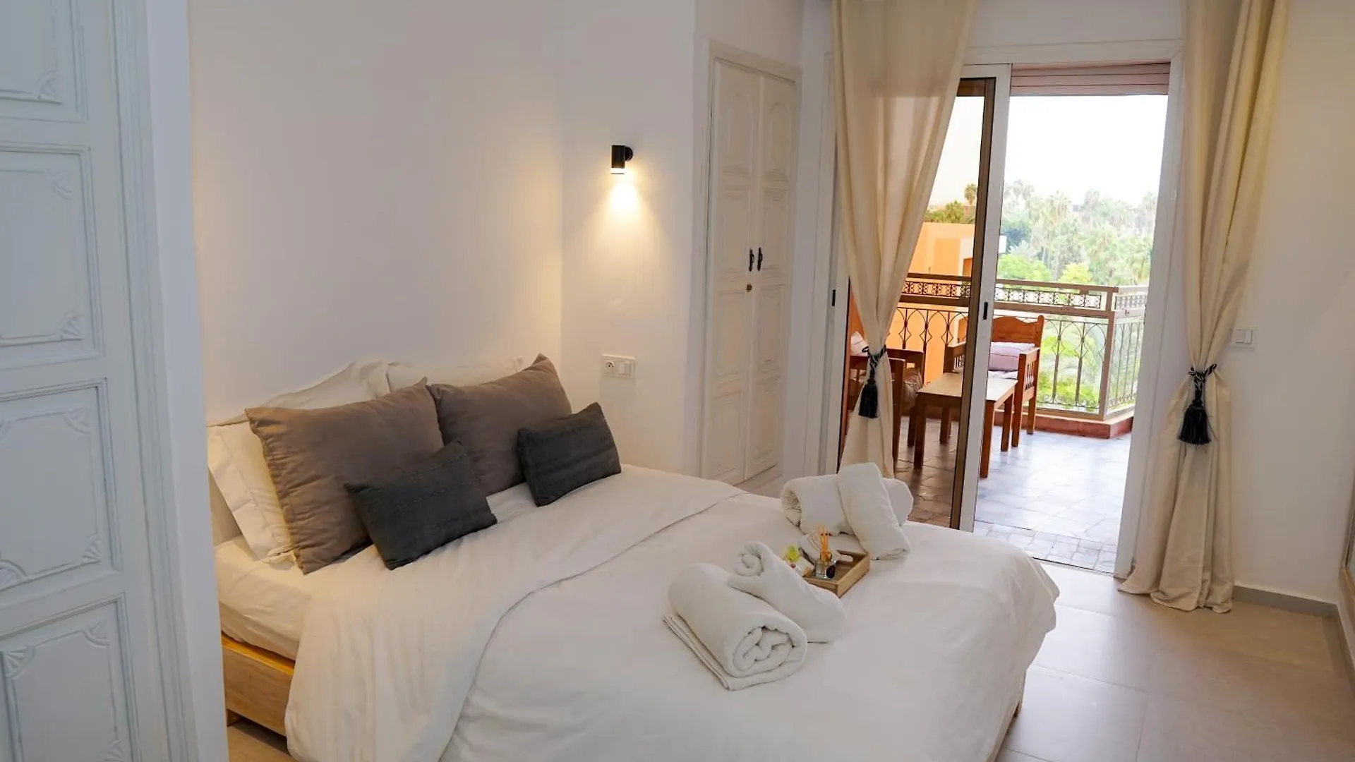 מרקש Suite Majorelle - Luxe-Terasse-Parking Privee דירה