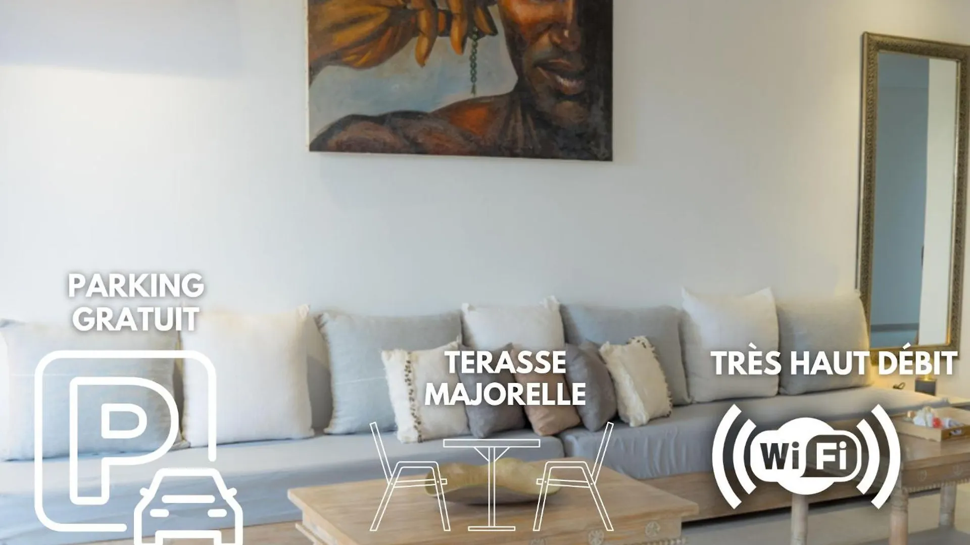 מרקש Suite Majorelle - Luxe-Terasse-Parking Privee