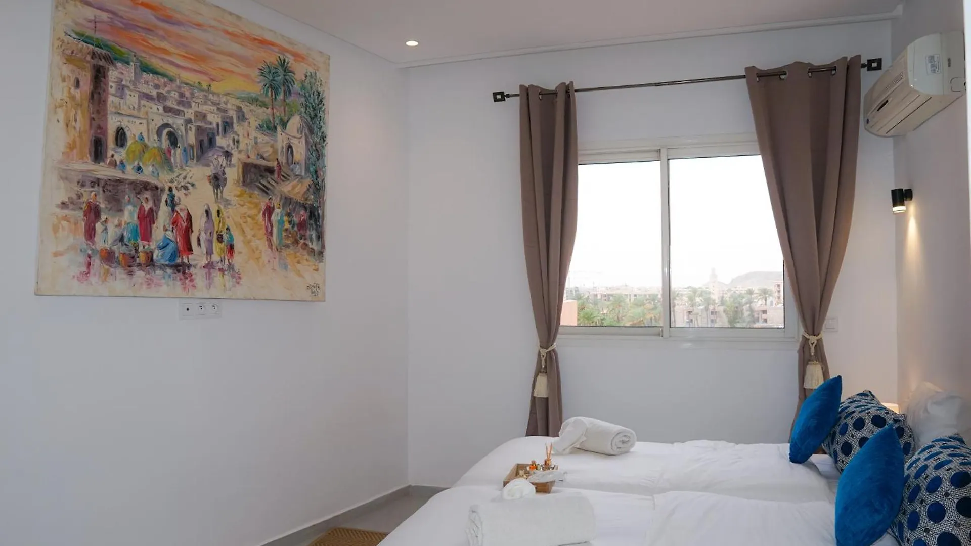 מרקש Suite Majorelle - Luxe-Terasse-Parking Privee דירה